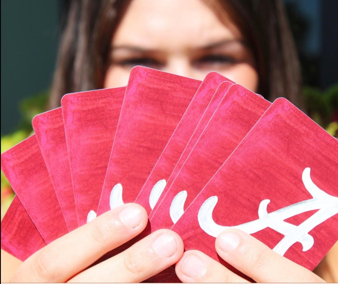 University of Alabama playing cards\