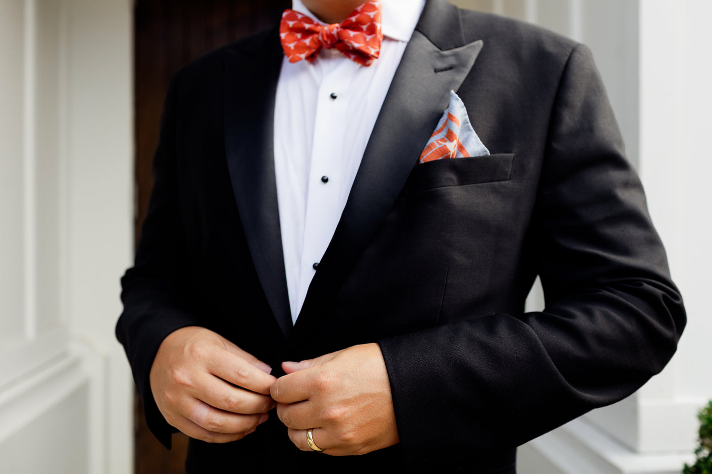 UT Longhorn's Men's Silk Pocket Square