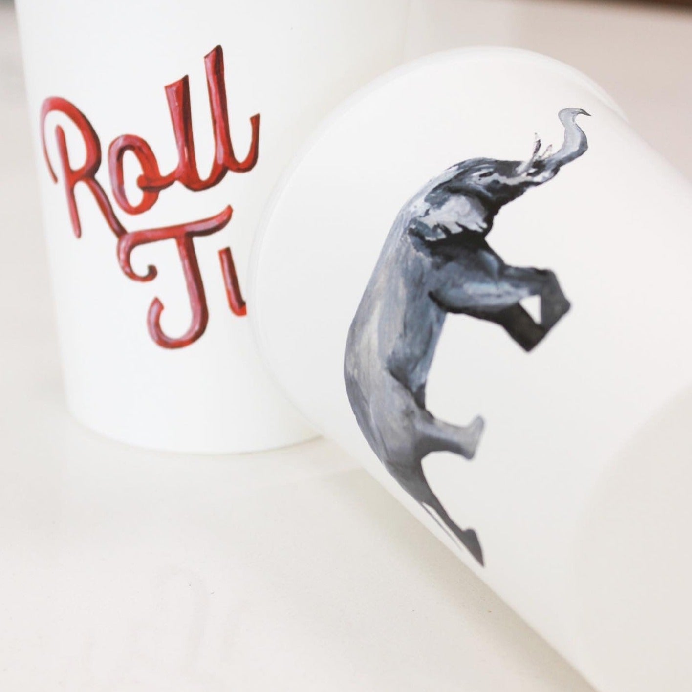 Alabama roll tide plastic cups