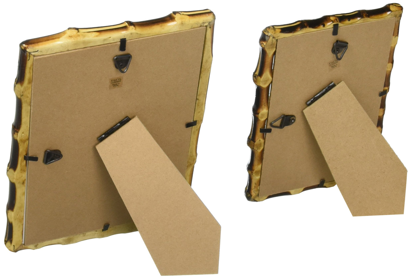 Brown bamboo picture frame