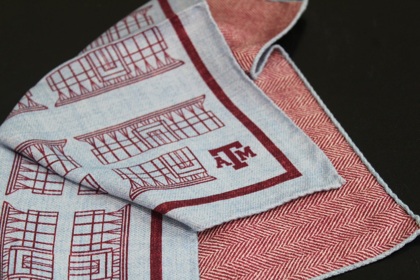 Texas A&M Men's Silk Pocket Square