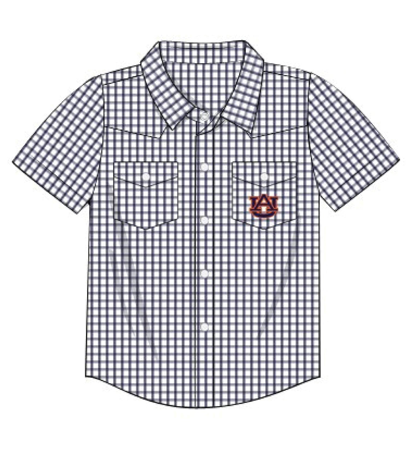 Officially Licensed Auburn Pearl Snap