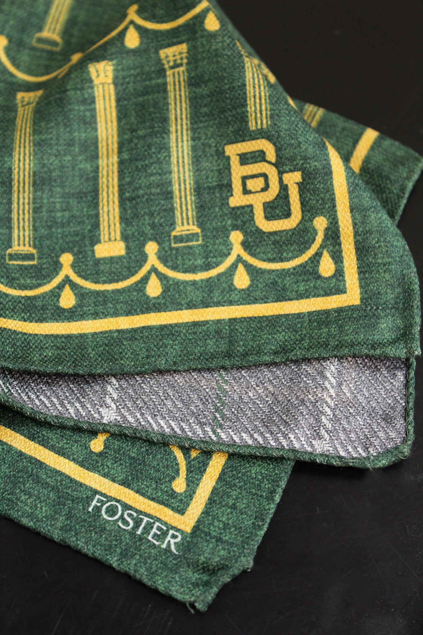 Baylor Bears Men's Silk Pocket Square