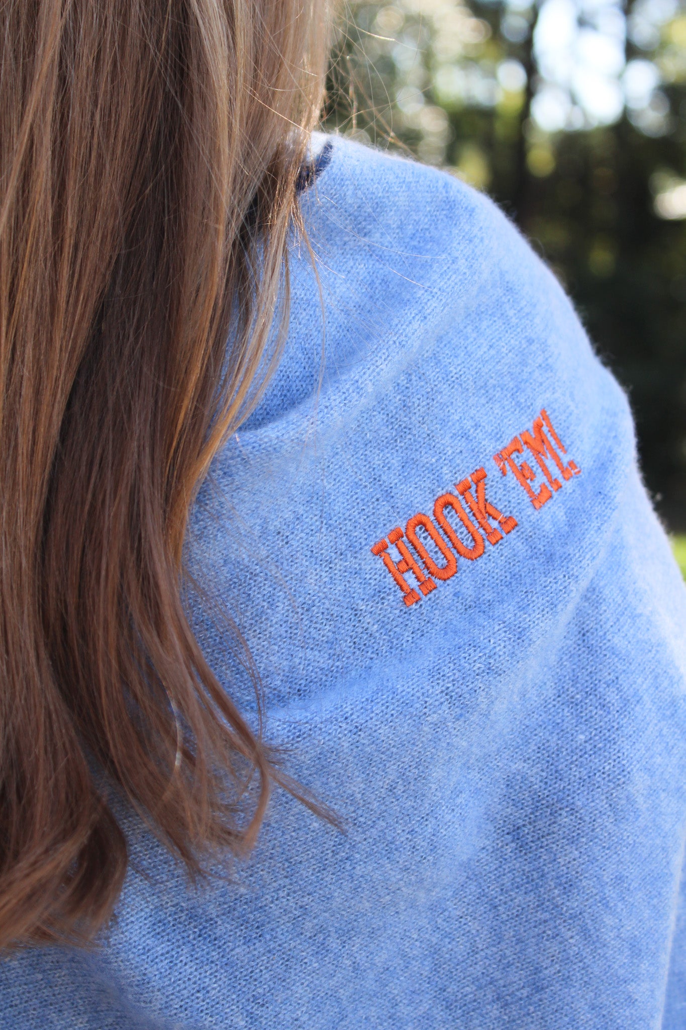 UT Longhorns Collegiate Cashmere Poncho by FOSTER