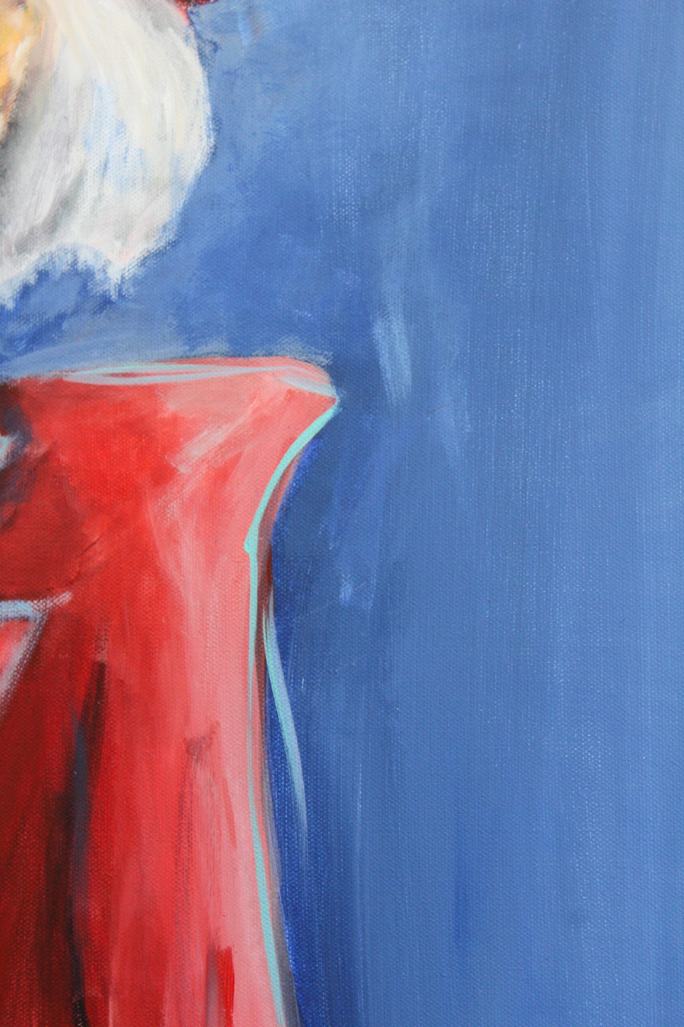 Ole Miss Colonel Reb Painting by Frances Hackney Art