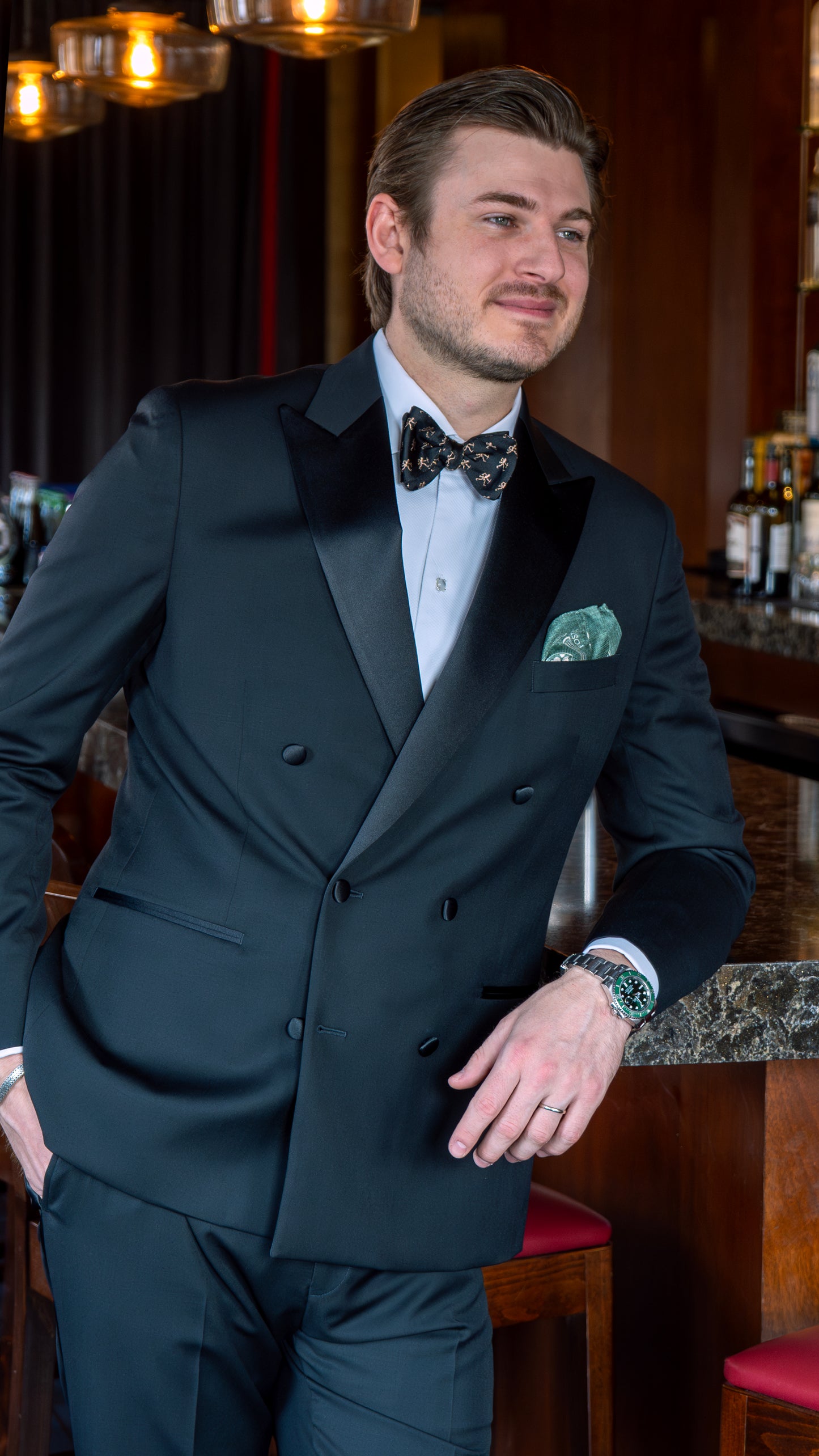 Wake Forest Demon Deacon Men's Silk Bow Tie