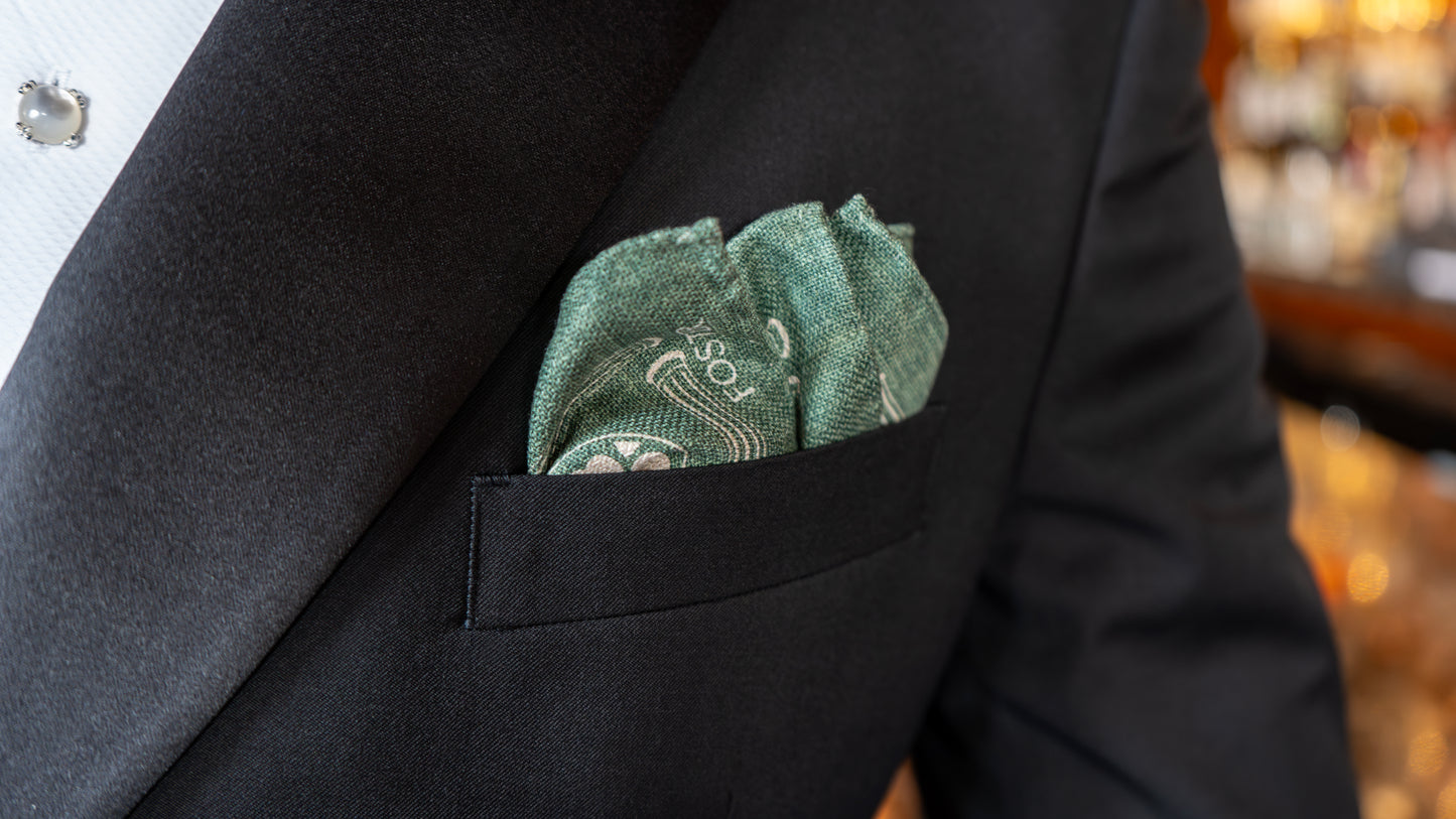 Wake Forest Silk Pocket Square