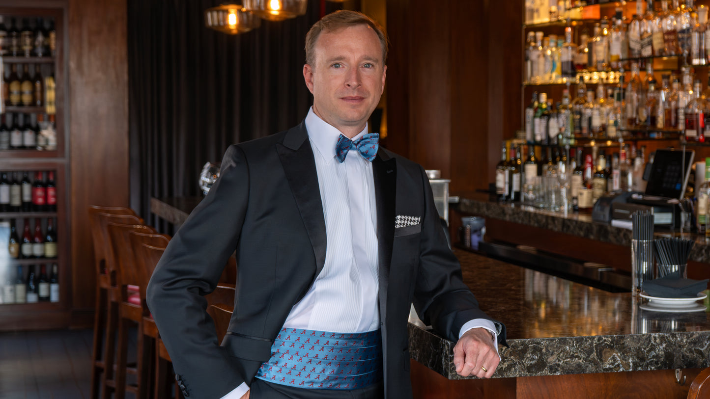 Alabama Men's Silk Bow Tie