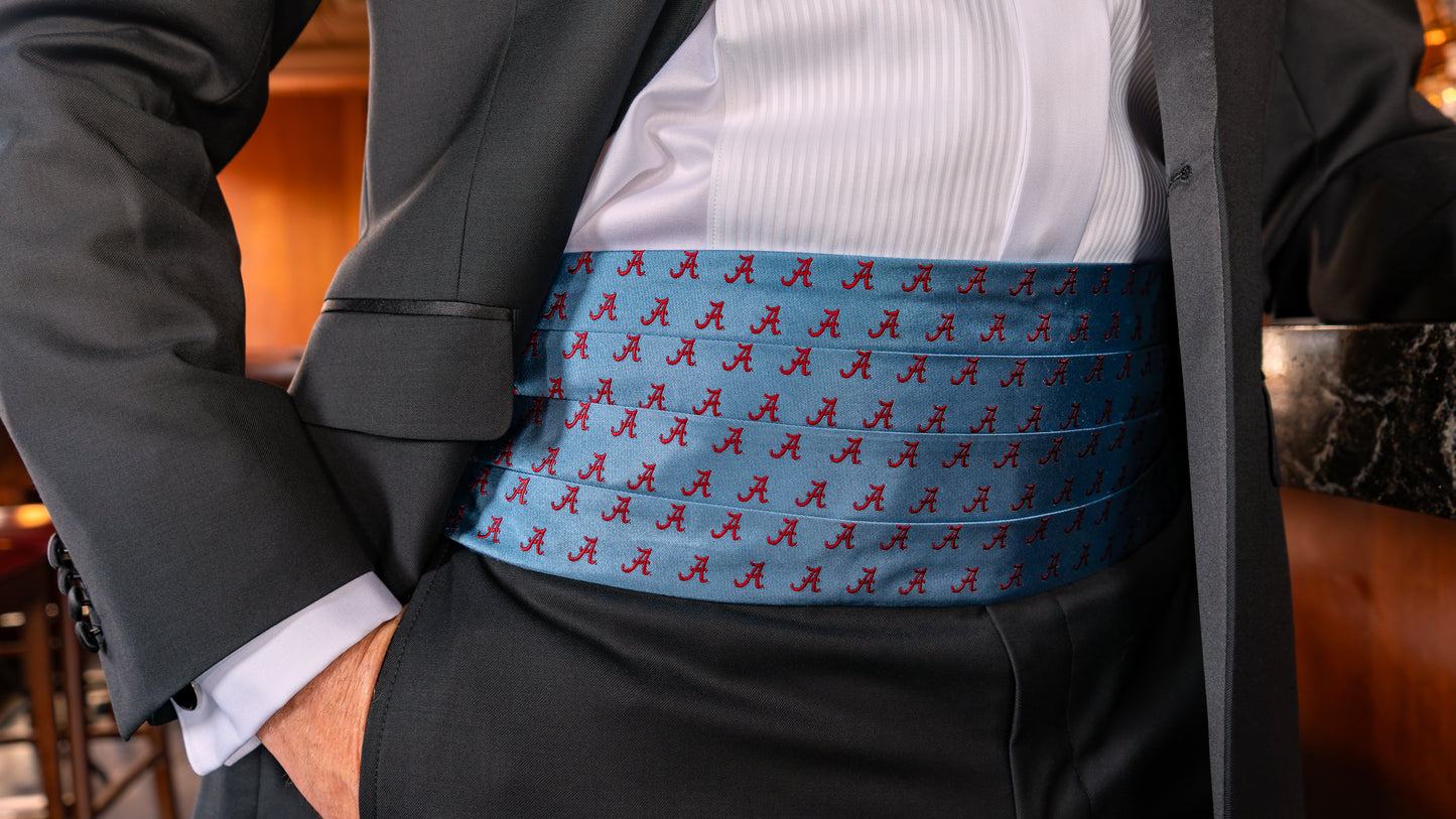 University of Alabama Cummerbund Set