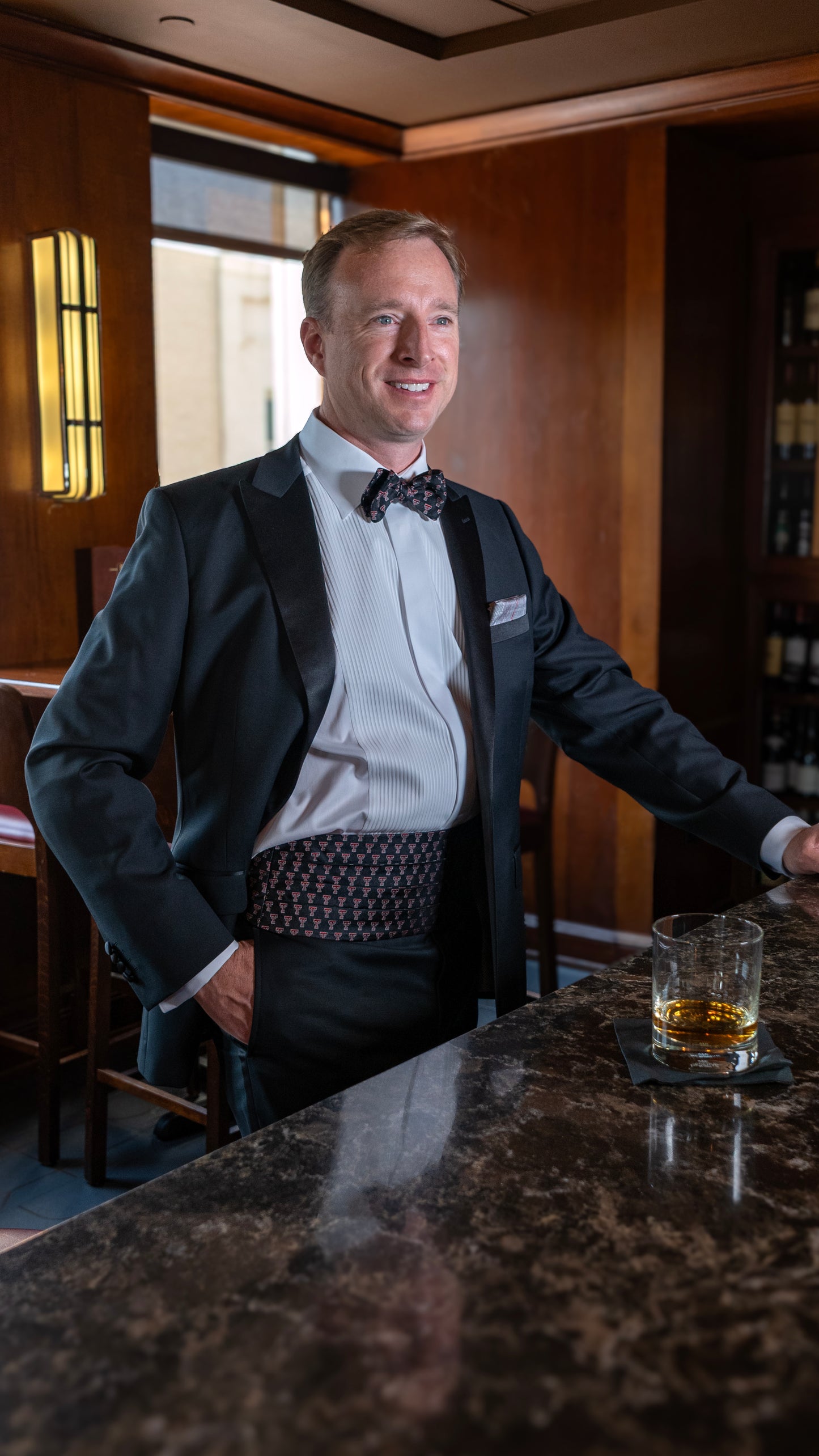 Texas Tech Men's Silk Pocket Square