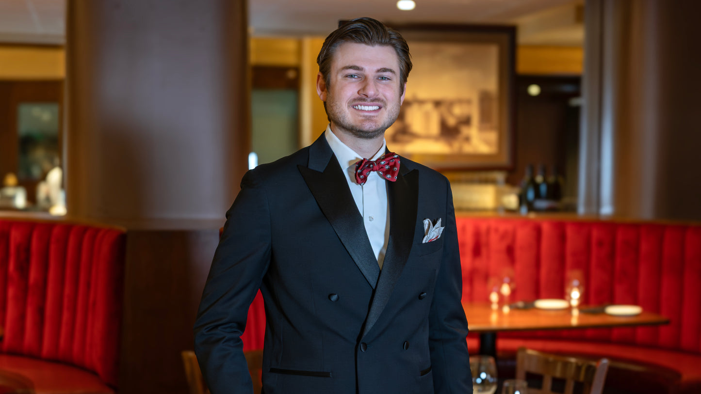 Georgia Men's Silk Pocket Square