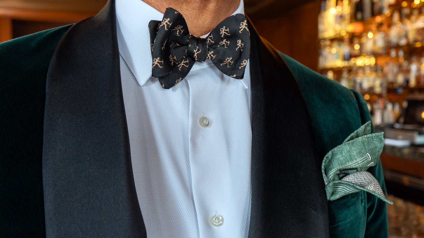 Wake Forest Demon Deacons Men's Silk Pocket Square