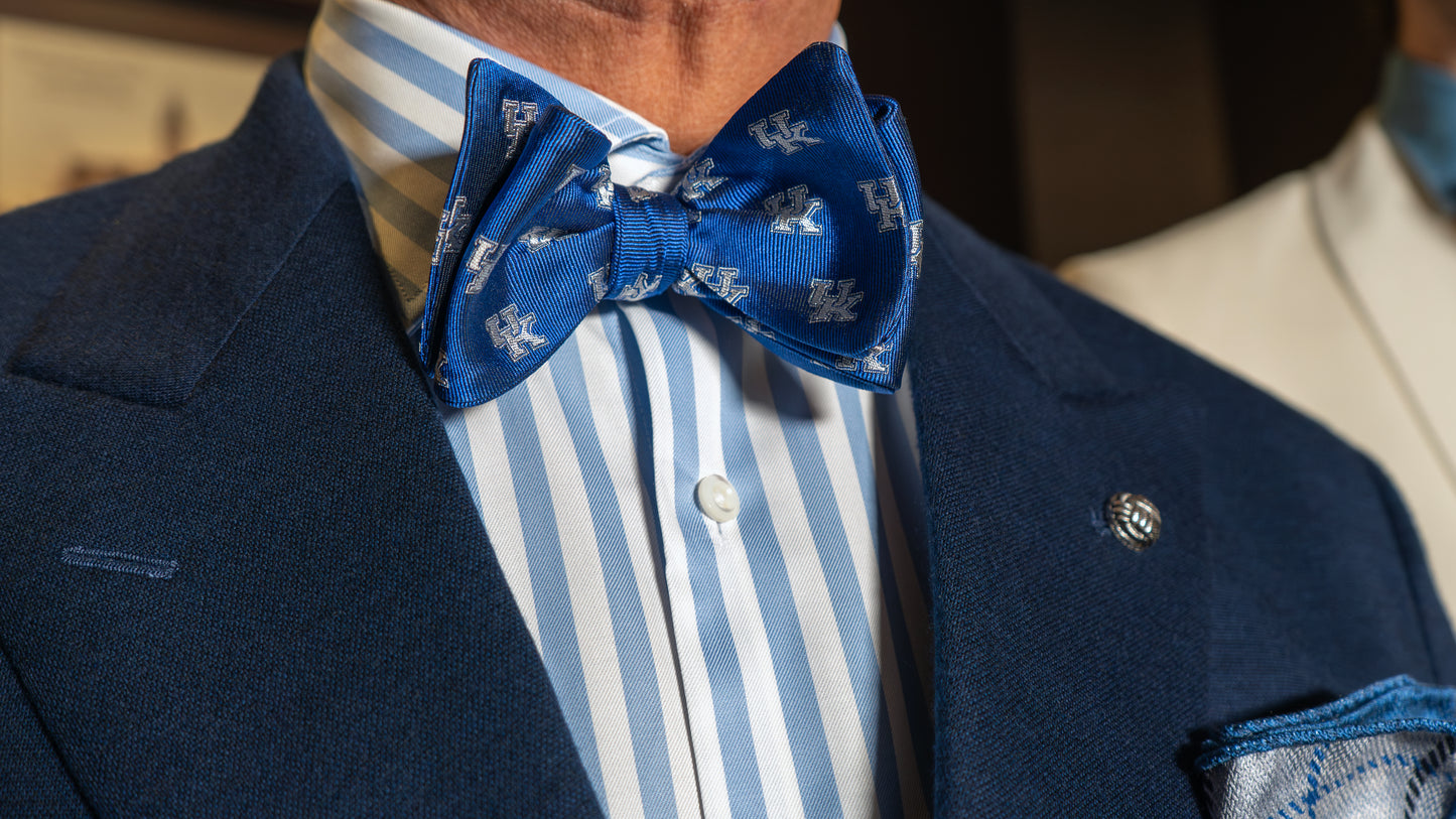 University of Kentucky Men's Silk Bow Tie