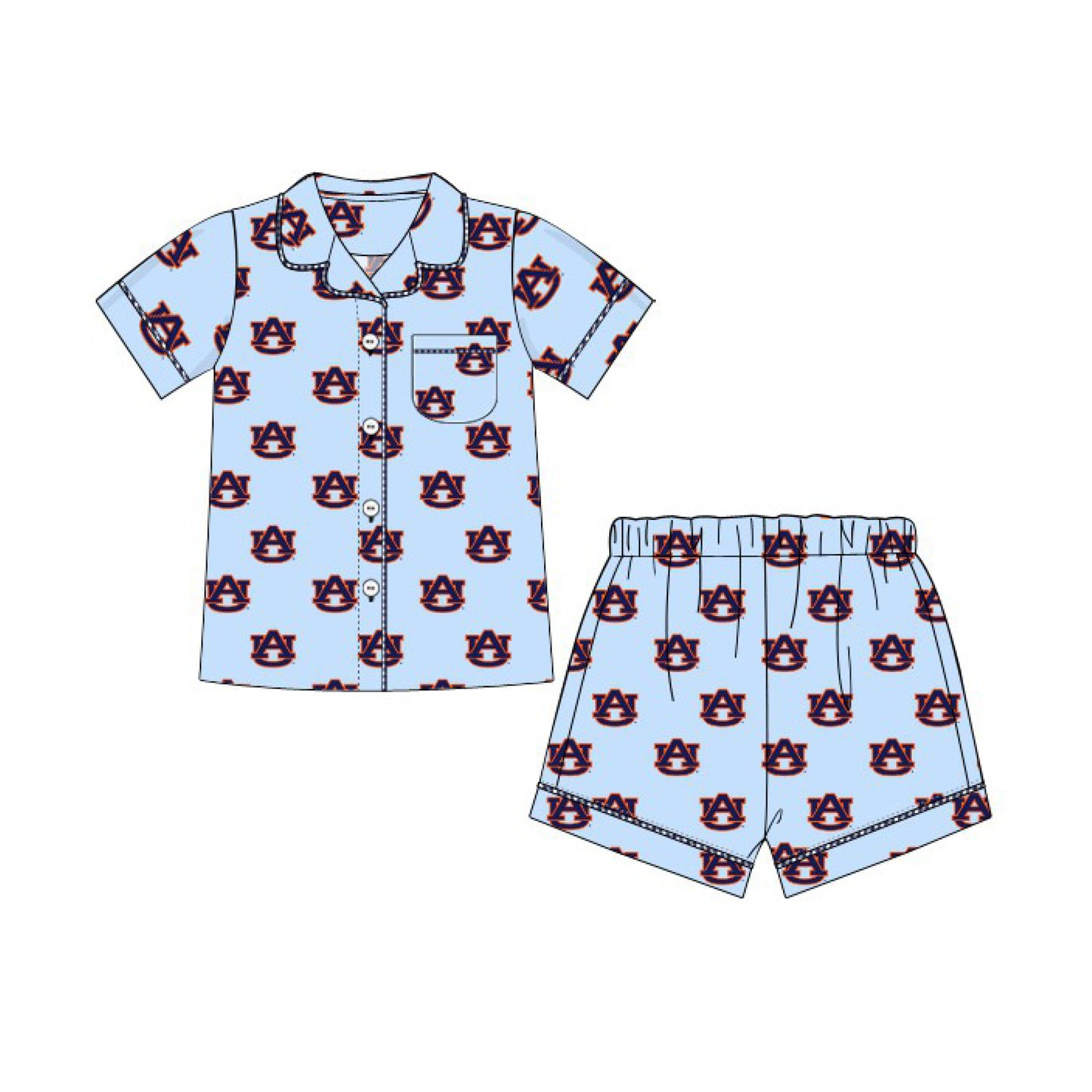 Auburn Shorty Pajama