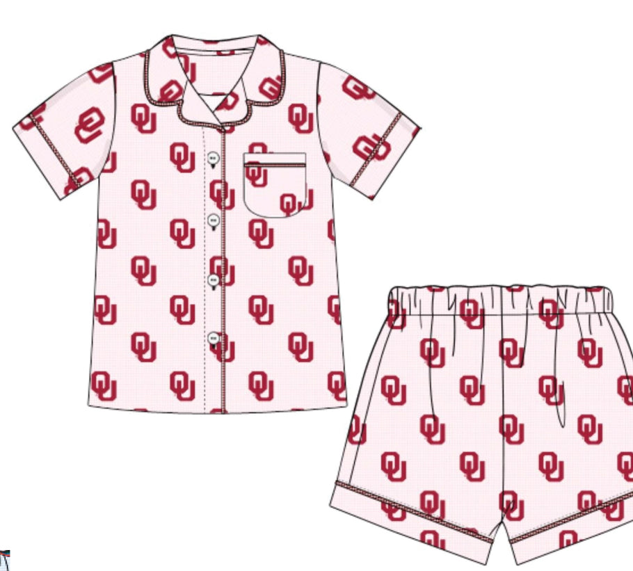 OU Shorty Pajama