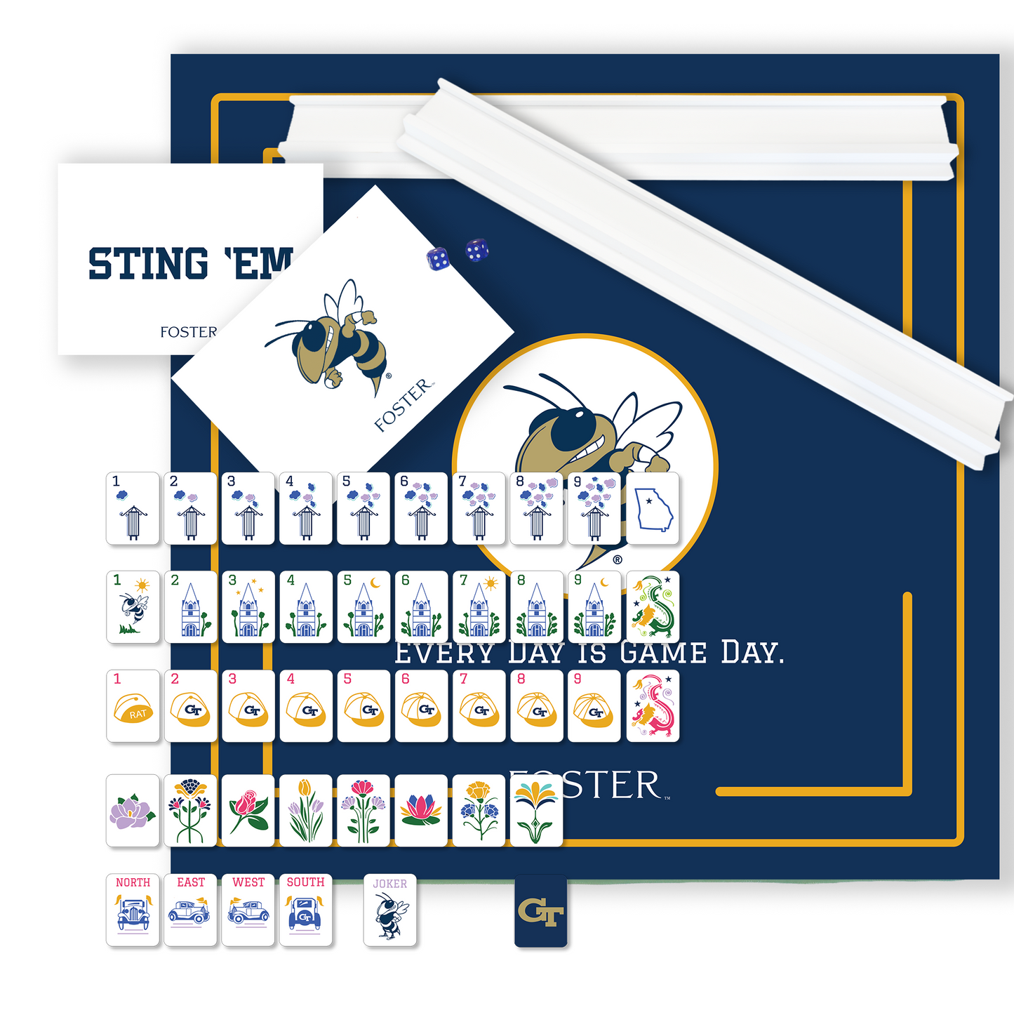 Georgia Tech Mahjong Bundle