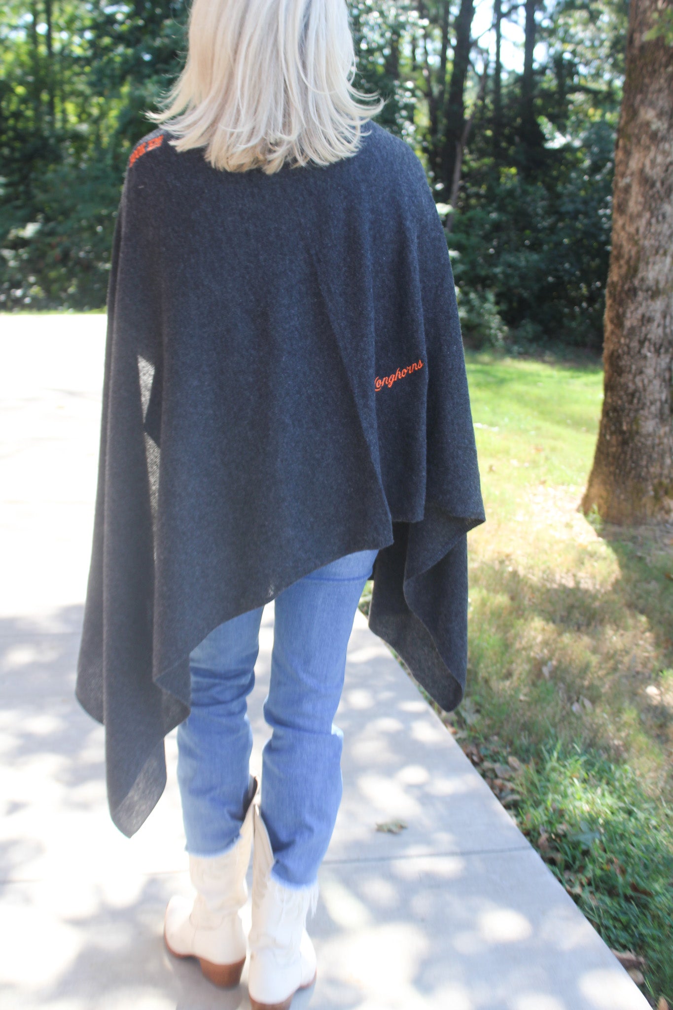 UT Longhorns Cashmere Travel Wrap