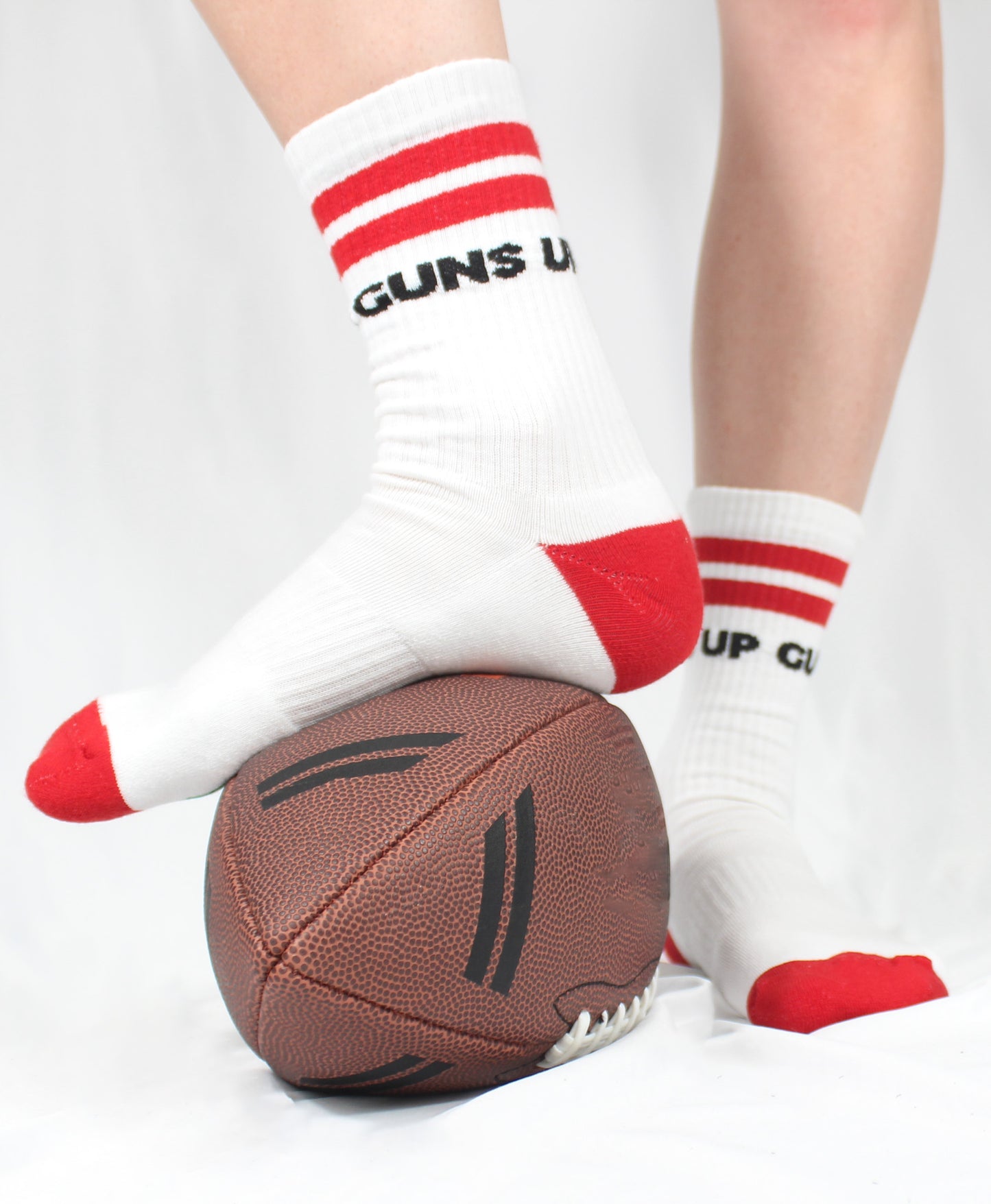 Texas Tech Guns Up Collegiate Retro Crew Socks