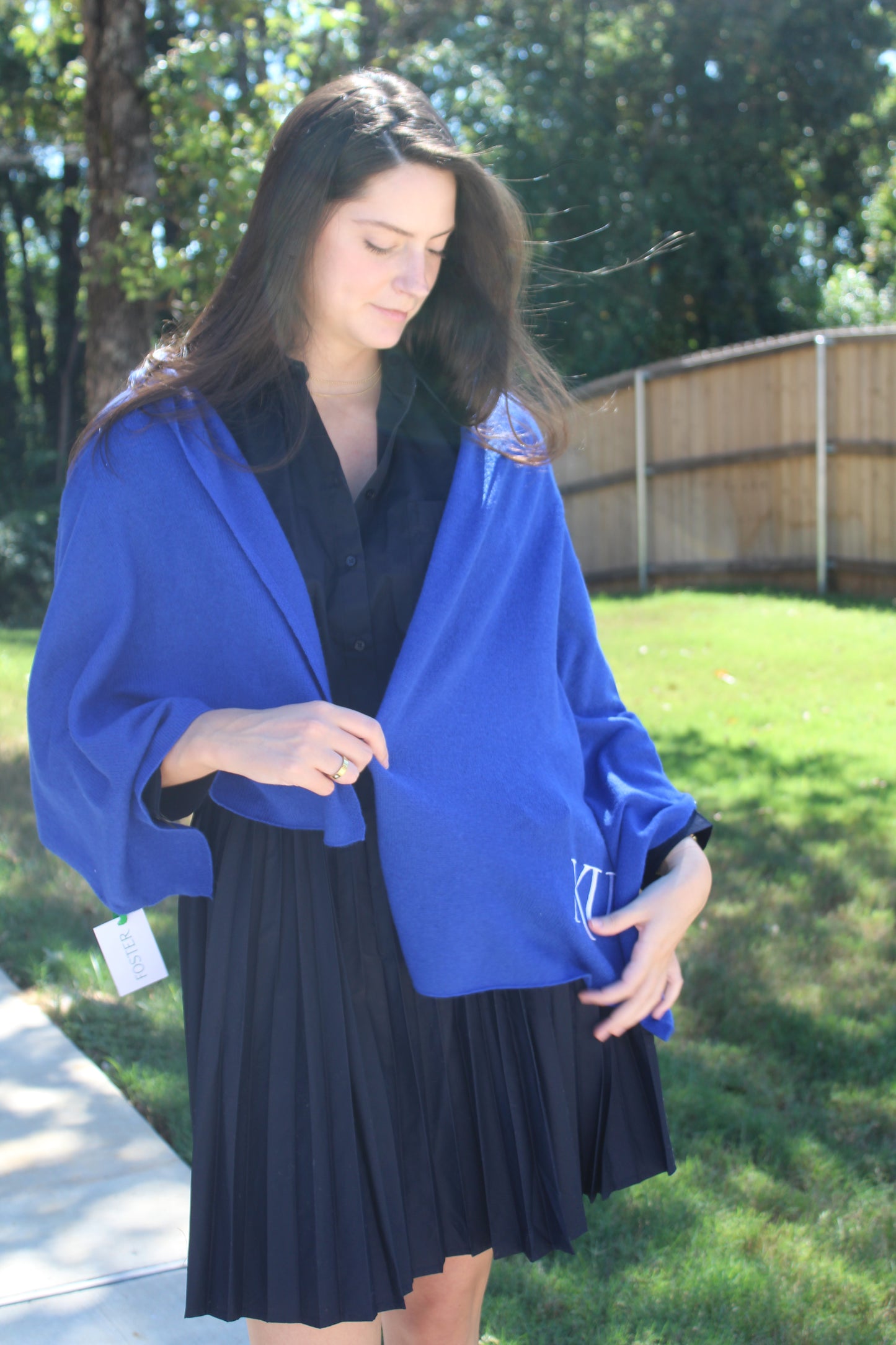 Kansas Jayhawks Collegiate Cashmere Scarf by FOSTER