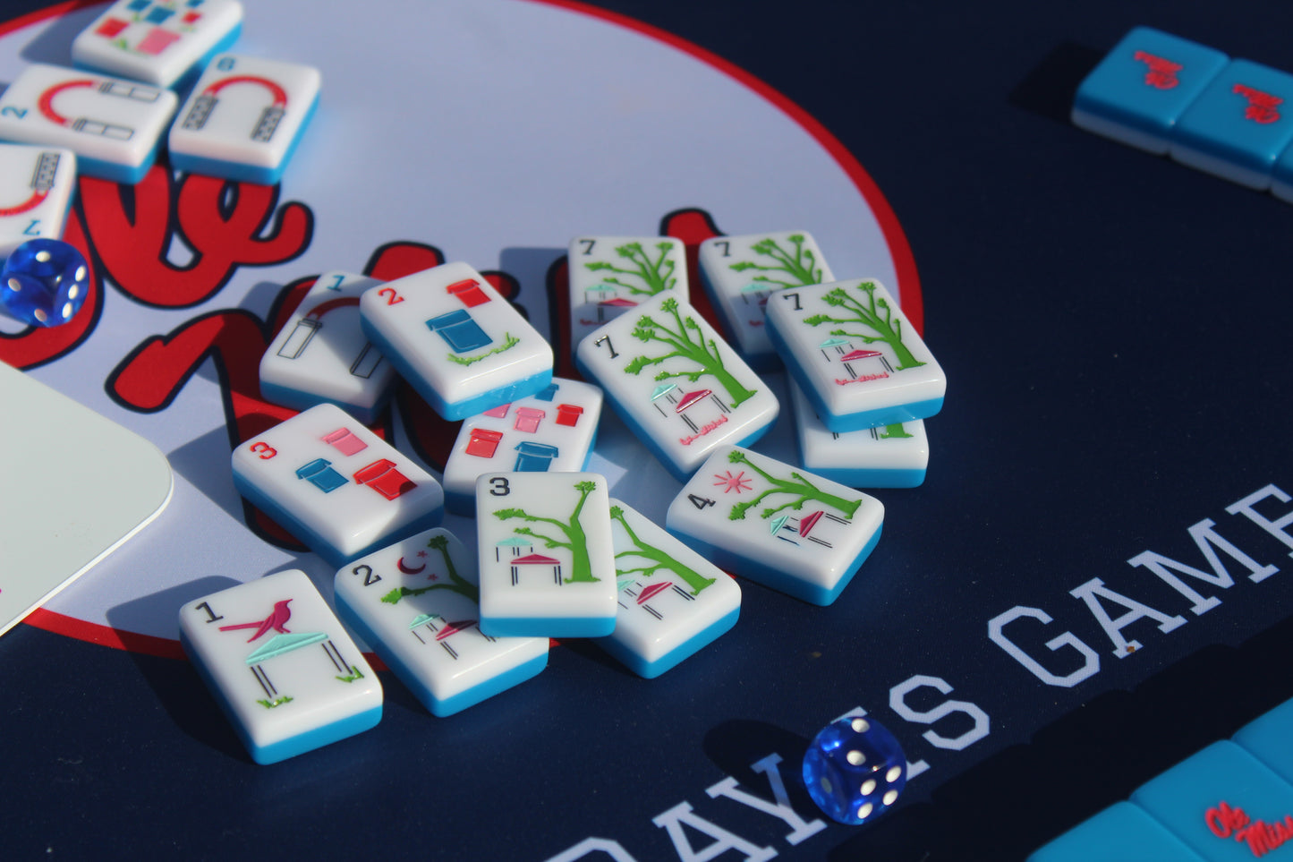 Ole Miss® Mahjong Tiles