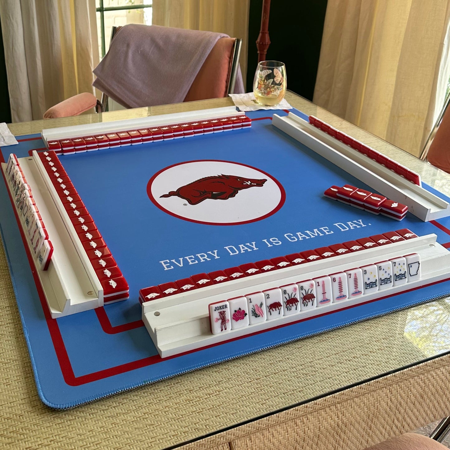 University of Arkansas Mahjong Mat