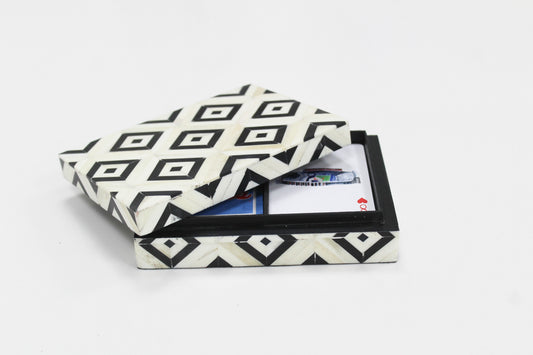 Cosmatesque Covered Playing Card Box