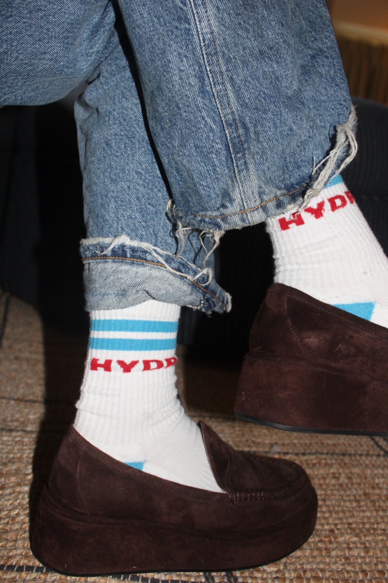 Ole Miss Collegiate Retro Crew Socks