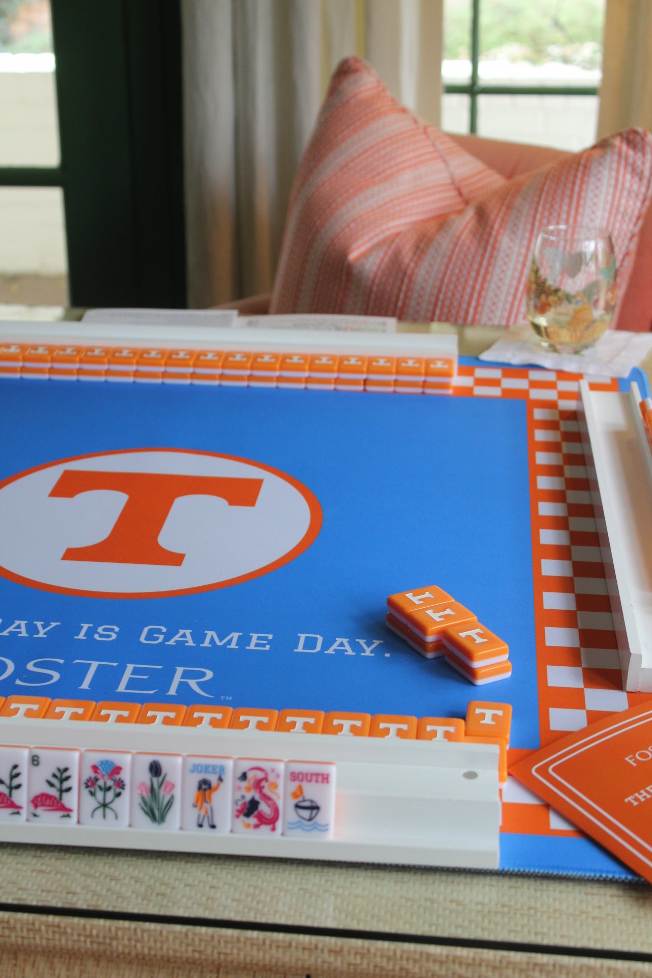University of Tennessee Mahjong Mat
