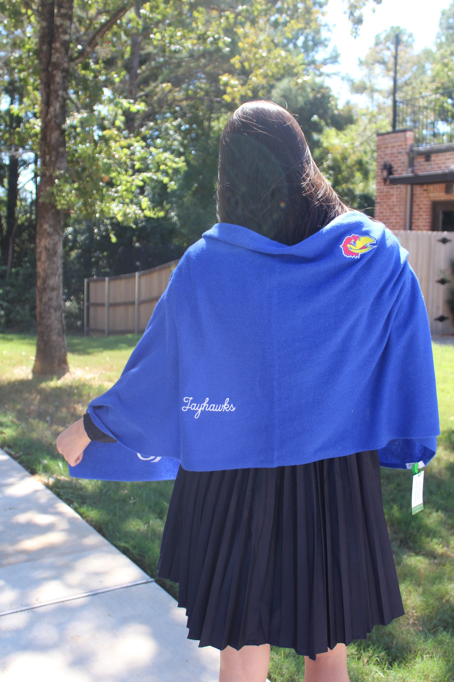 Kansas Jayhawks Collegiate Cashmere Scarf by FOSTER