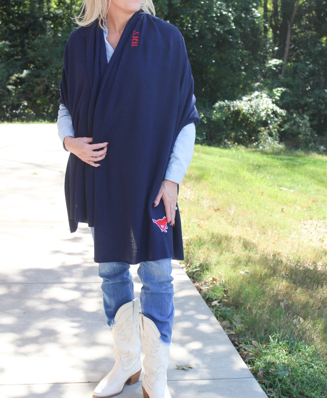 SMU® Cashmere Travel Wrap