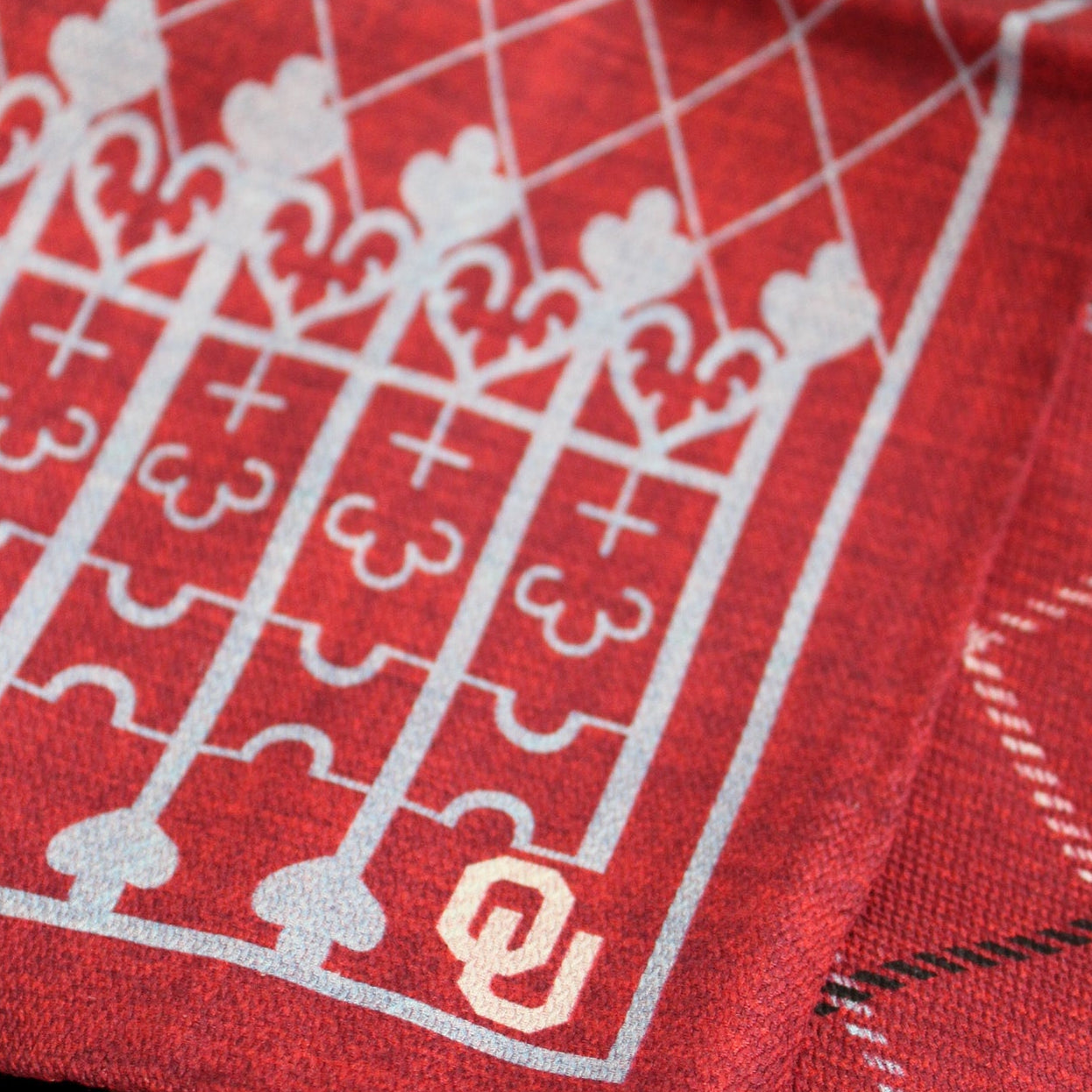 OU Men's Silk Pocket Square