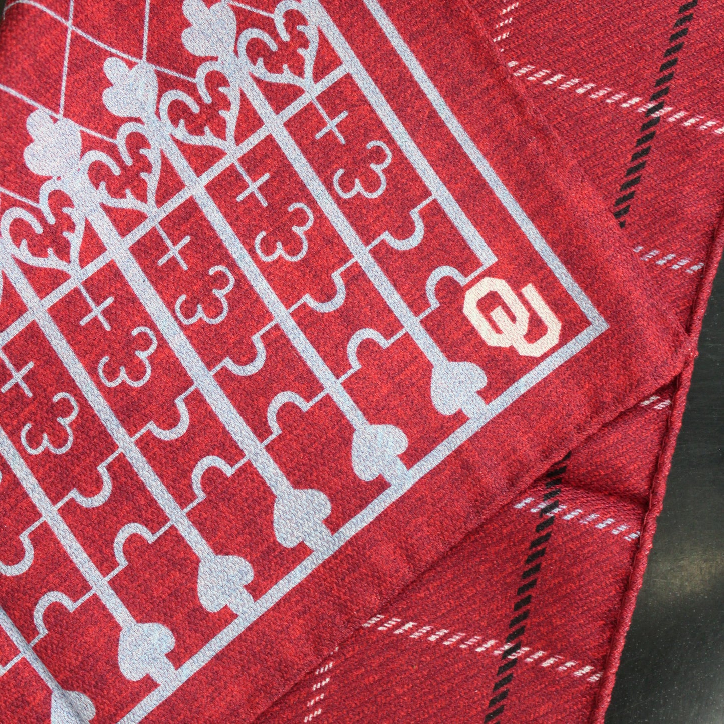 OU Men's Silk Pocket Square