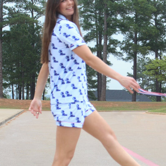 Ole Miss Shorty Pajama
