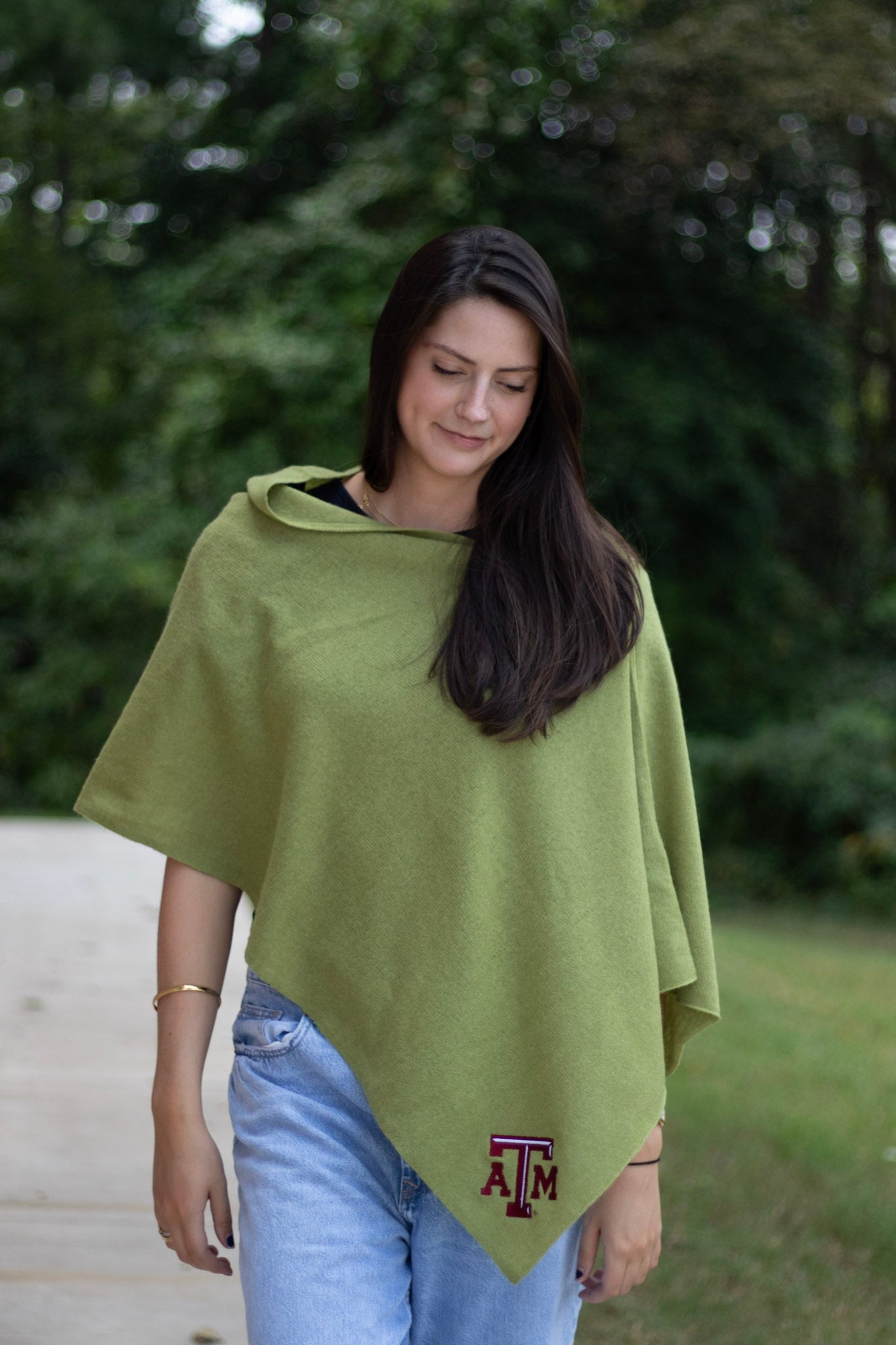 Texas A&M® Cashmere Poncho