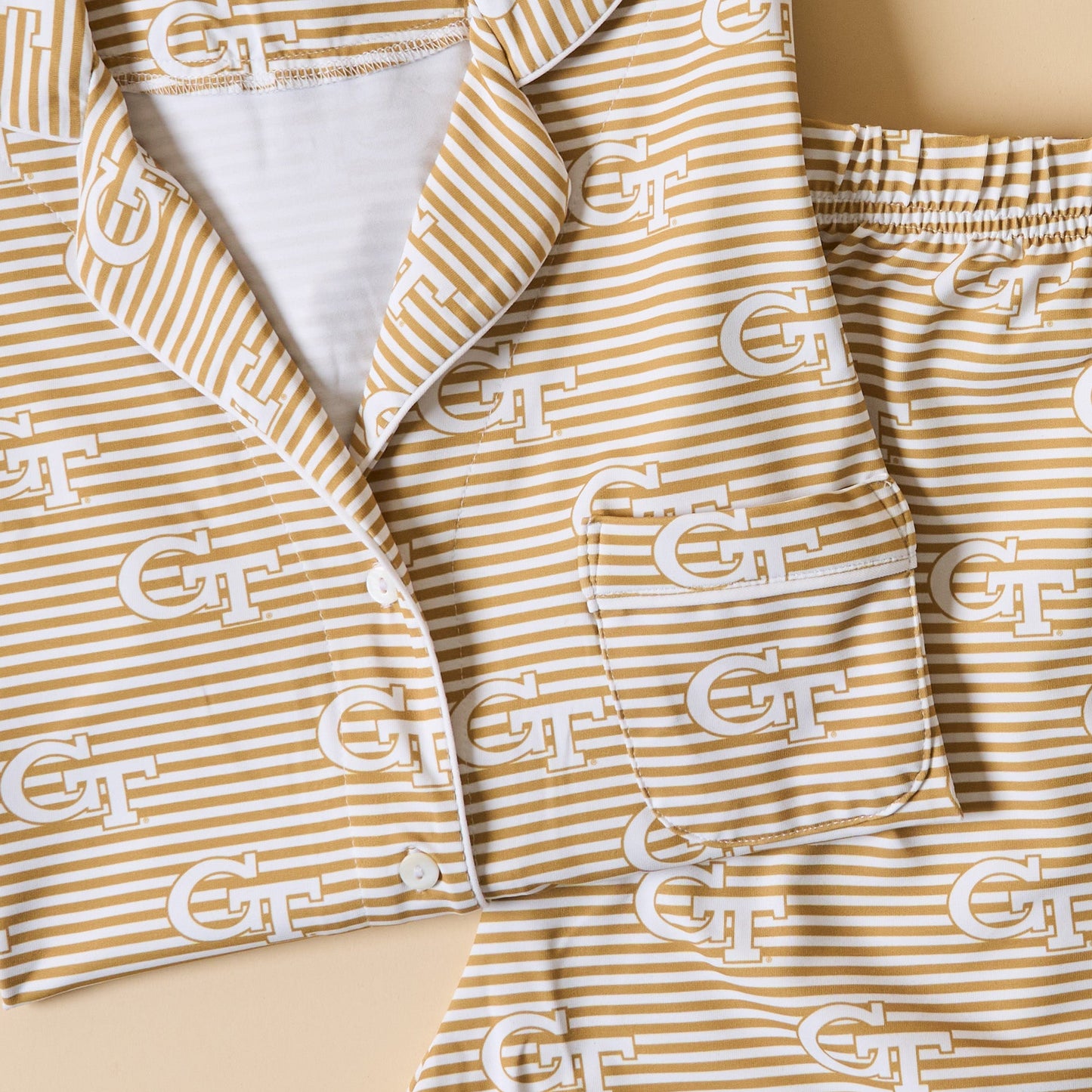 Georgia Tech Shorty Pajama