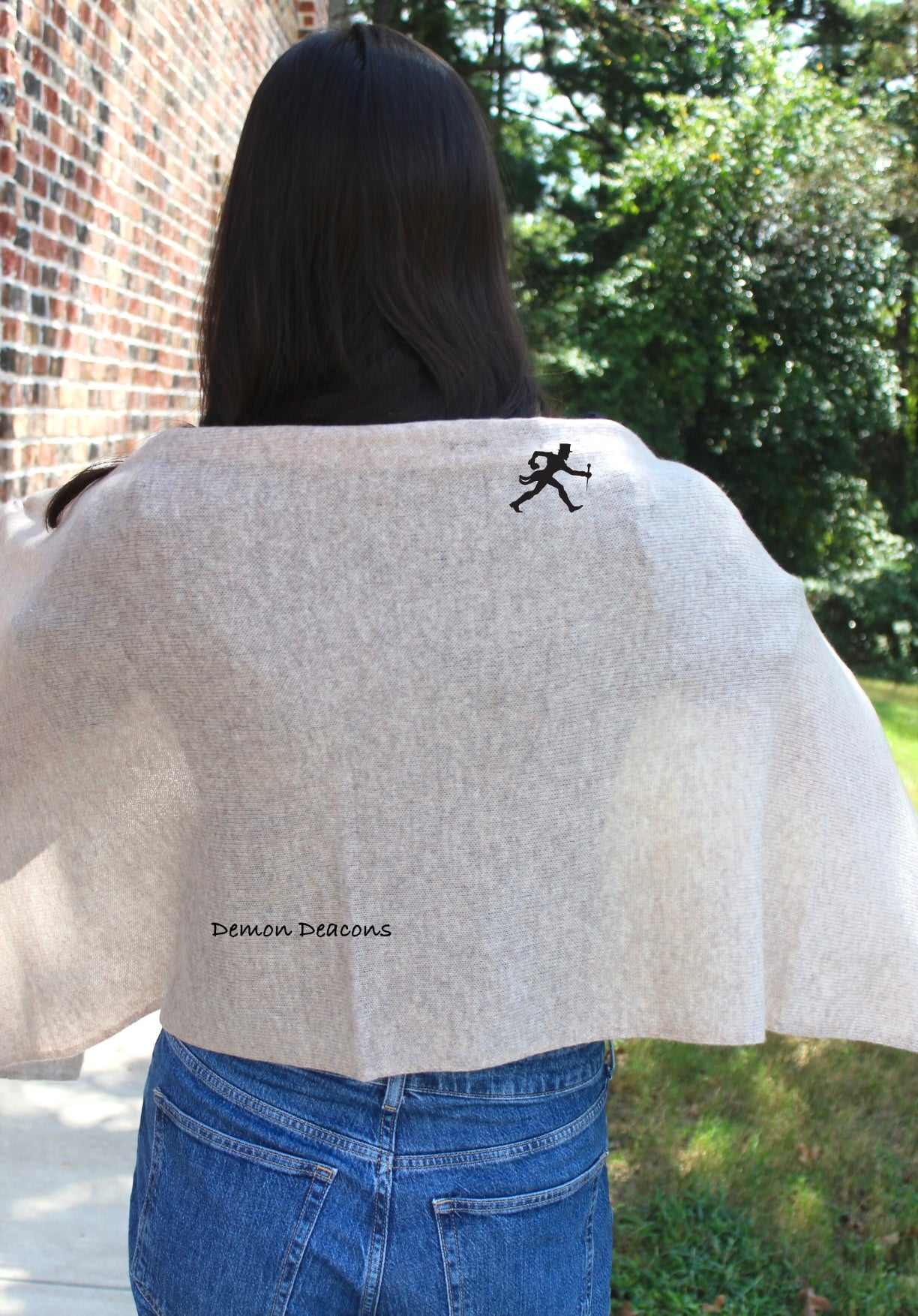 Wake Forest Demon Deacon Collegiate Cashmere Scarf by FOSTER
