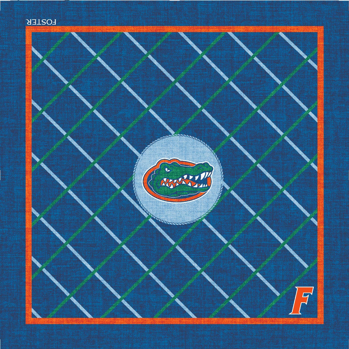 Florida Men's Silk Pocket Square