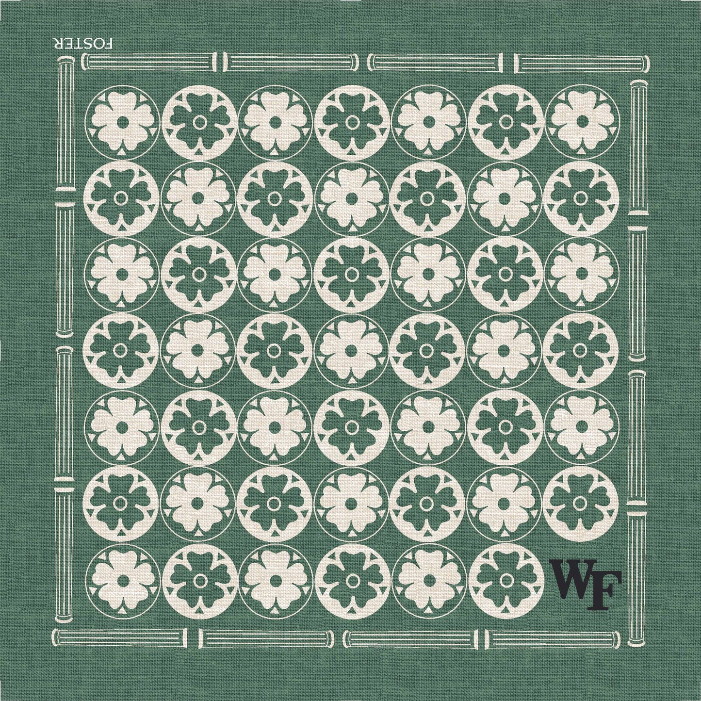 Wake Forest Demon Deacons Men's Silk Pocket Square