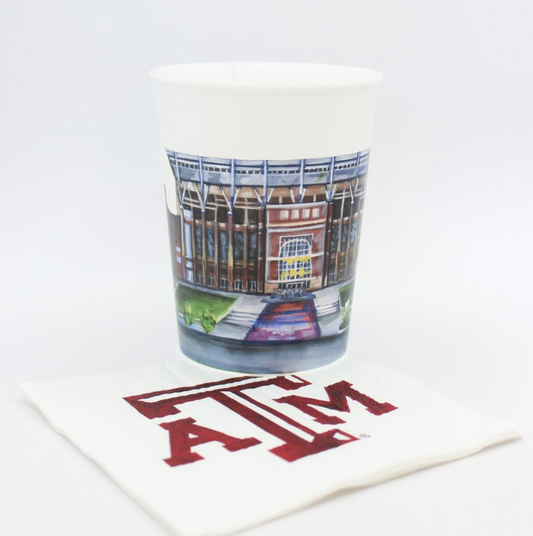 Texas A&M Kyle Field Cup Set