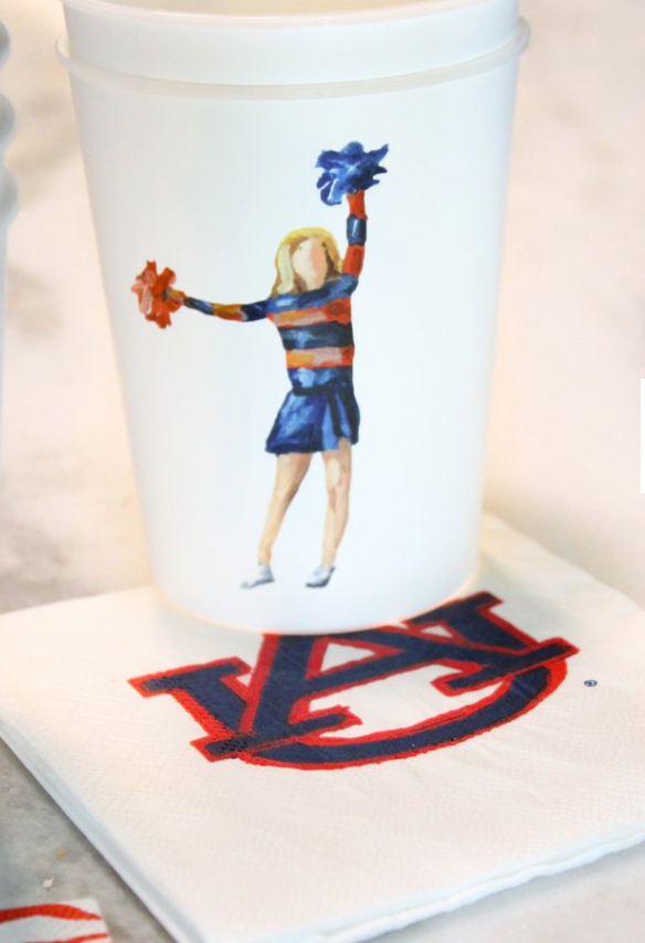 Auburn beverage napkins