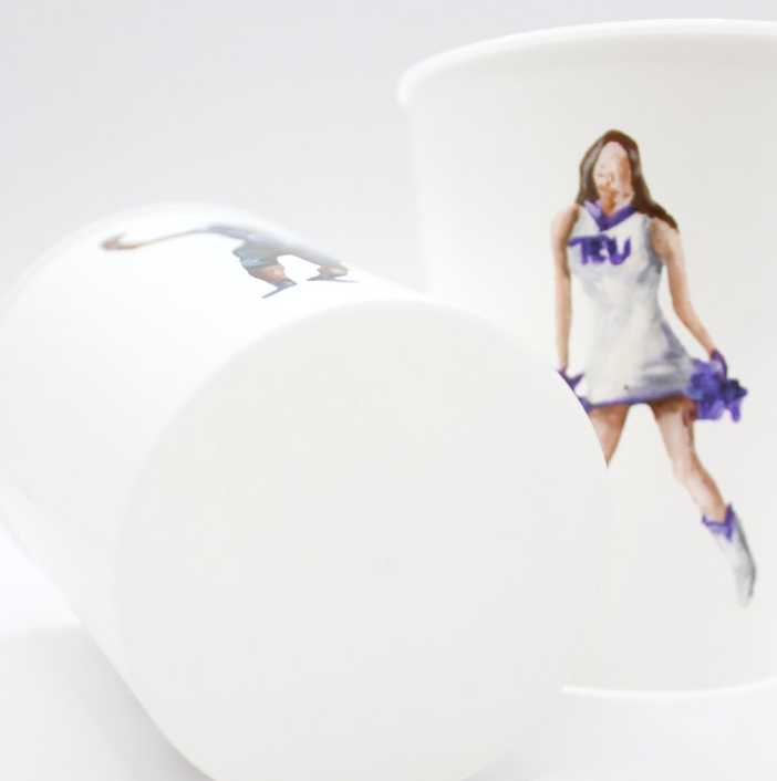 TCU Game Day Cup Set