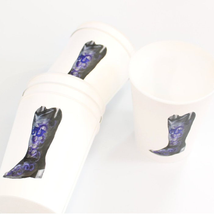 TCU Boots Cup Set