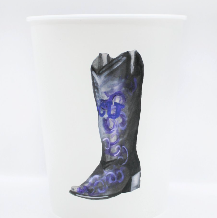 TCU Boots Cup Set