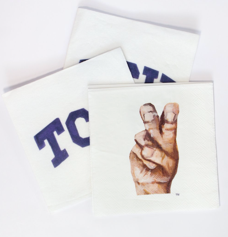 Go Frogs Napkin Set