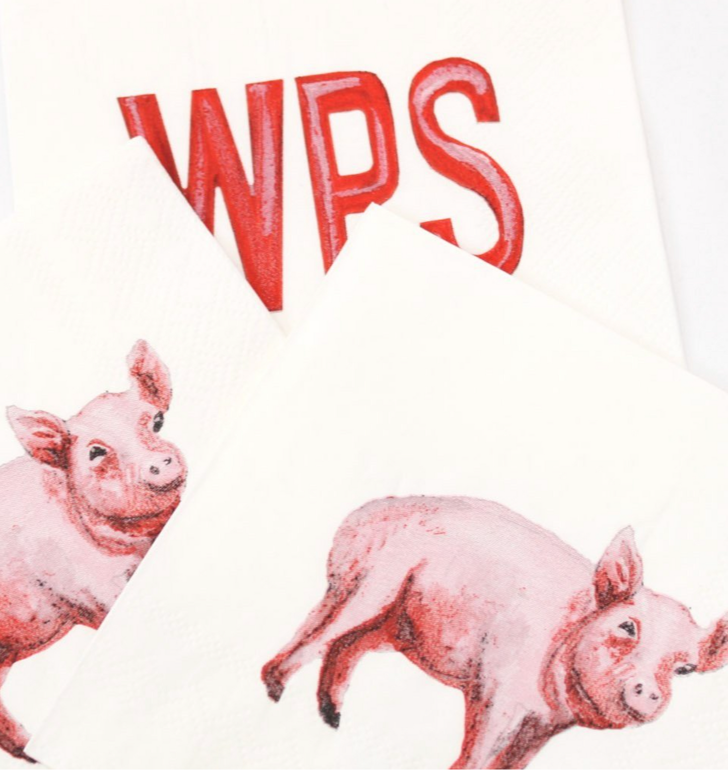 University of Arkansas paper napkins