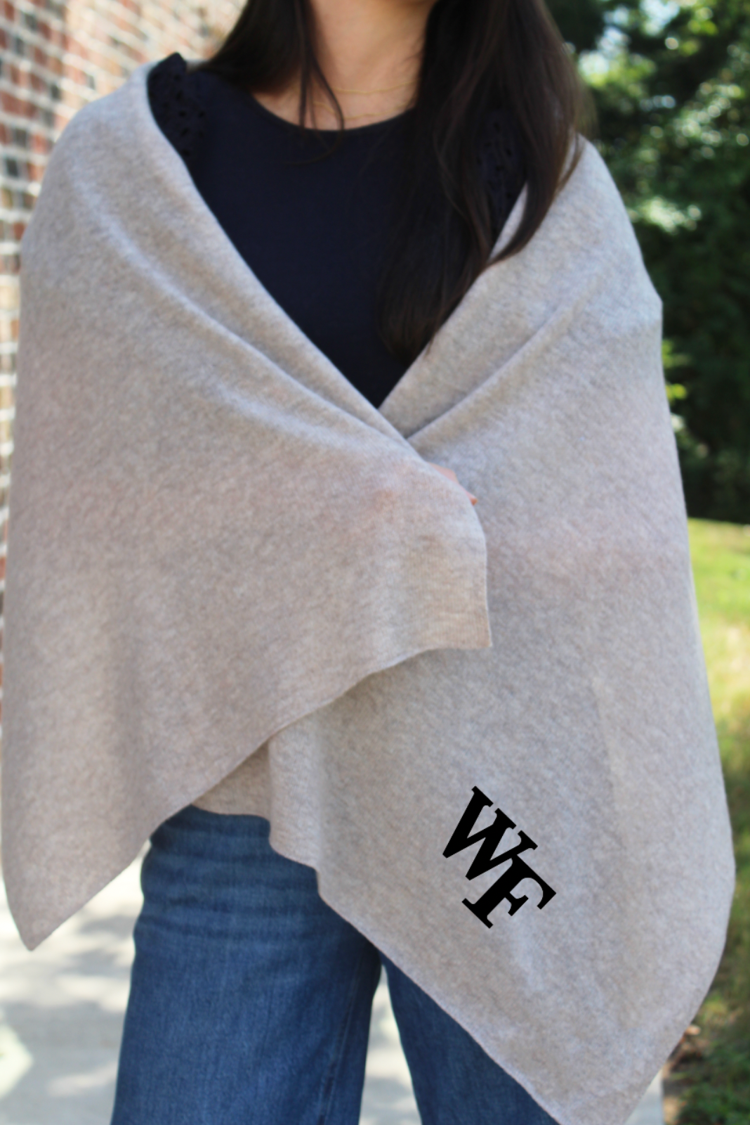 Wake Forest Demon Deacon Collegiate Cashmere Scarf by FOSTER