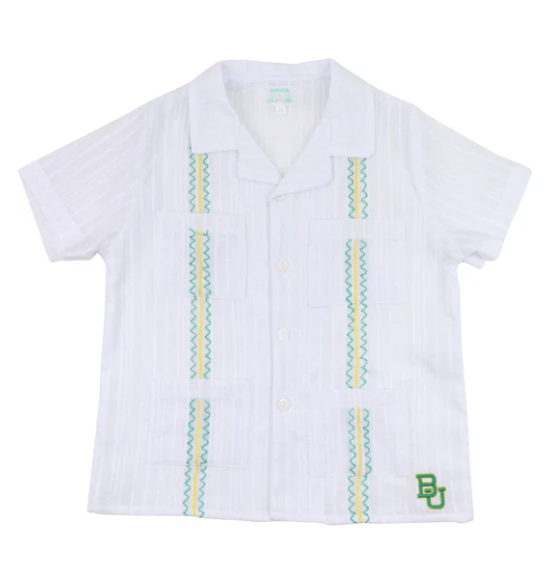 Officially Licensed Baylor Guayabera