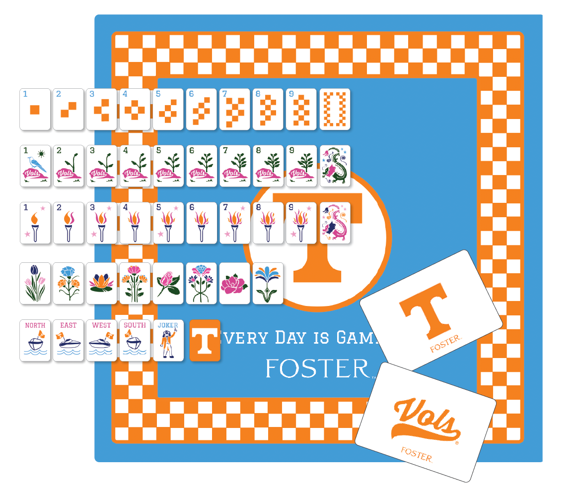 The Go Vols Mahjong Line Bundle