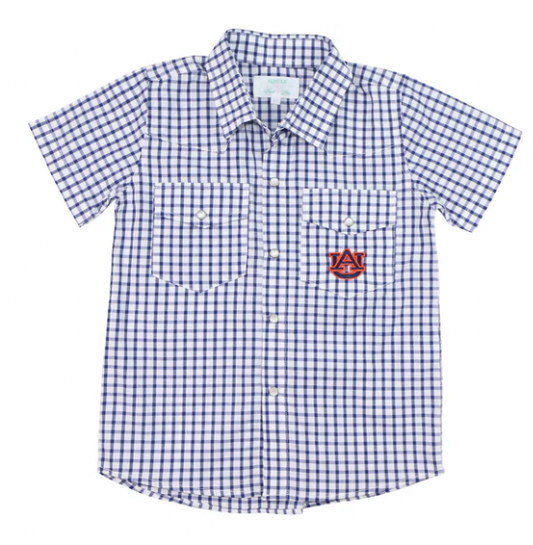 Officially Licensed Auburn Pearl Snap