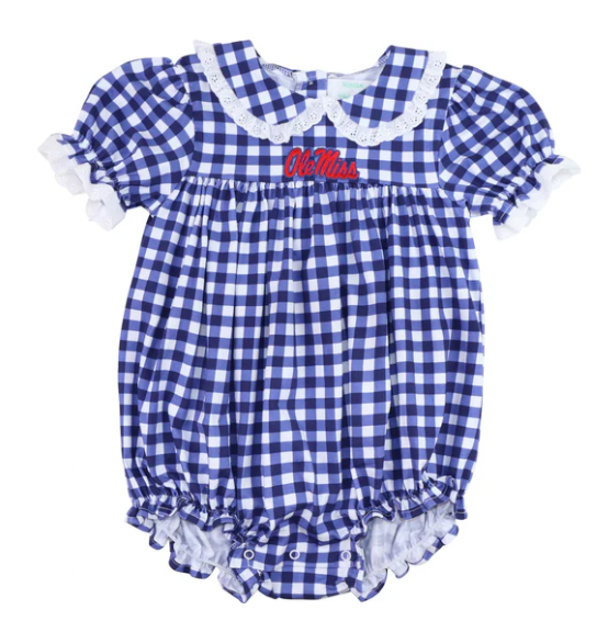 Officially Licensed Knit Ole Miss Girl's Bubble